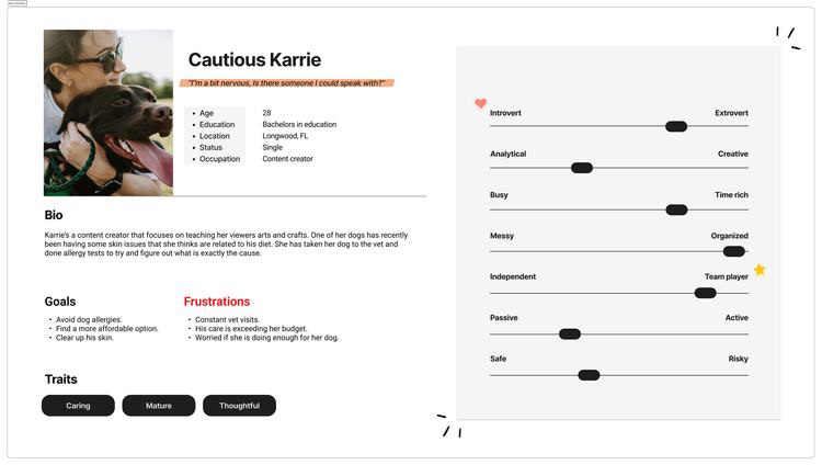 Persona — Cautious Kerrie